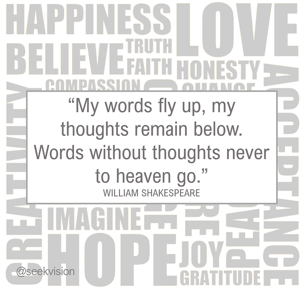 words heaven shakespeare quote