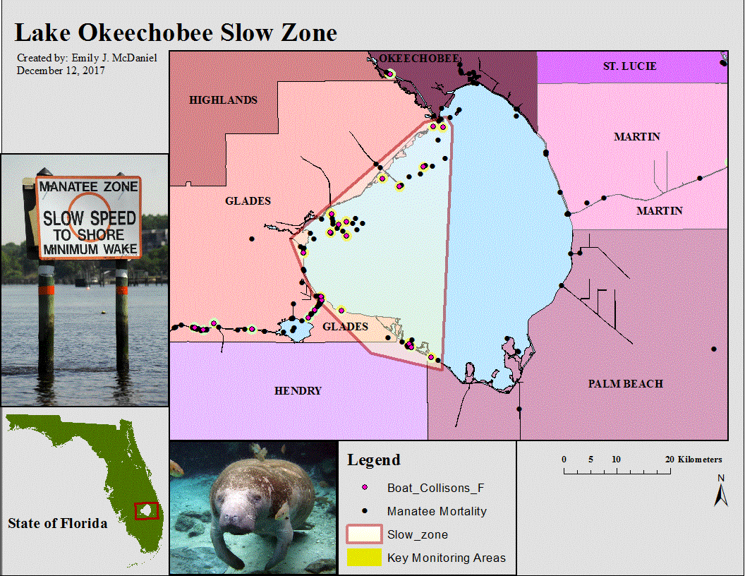 Slow Speed Zone on Lake Okeechobee