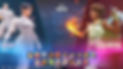 Video game character selection screen. Two fighters: Anissa (left) and Ella Mental (right with fiery hand). Background shows cracked ground.