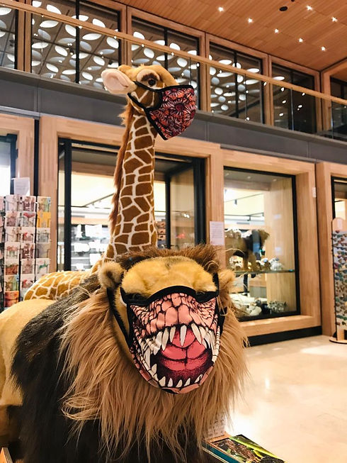 Wasbare mondkapjes zakelijk naturalis
