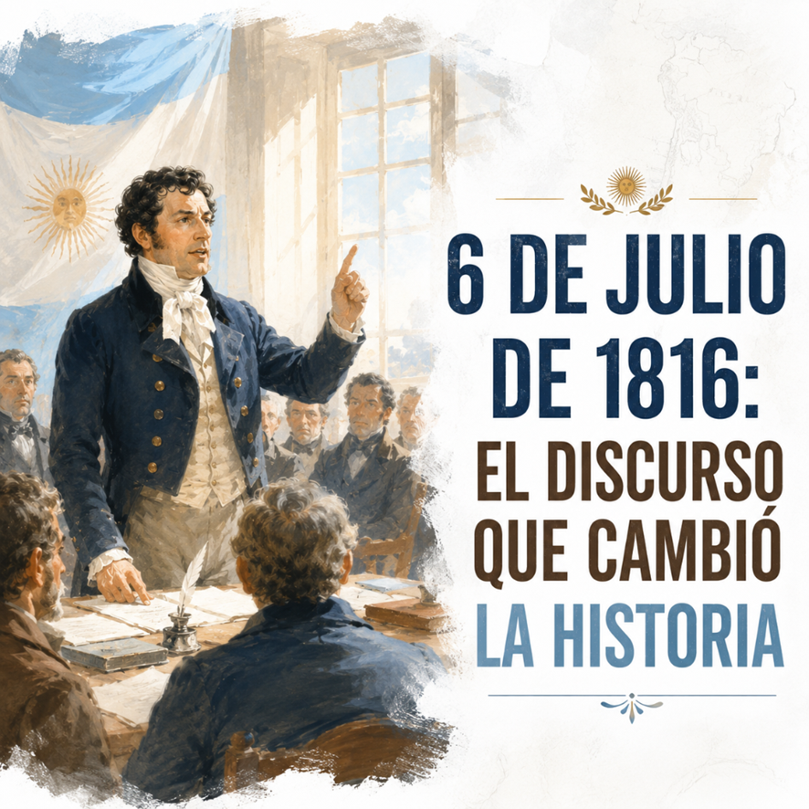 6 de julio de 1816: el discurso que cambió la historia