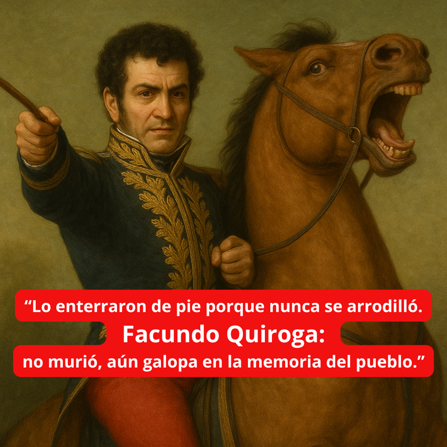 FACUNDO QUIROGA: “El Tigre de los Llanos”