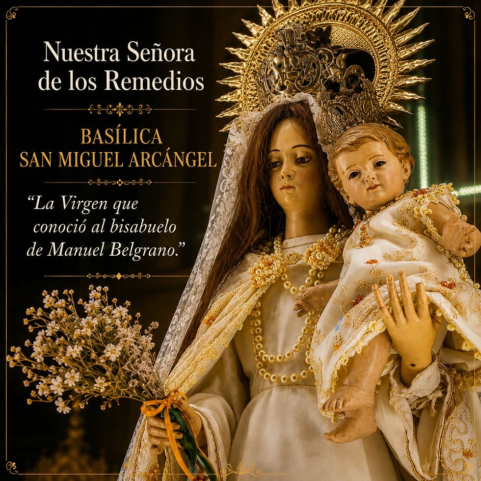 San Miguel Arcángel: la iglesia de los pobres, las huérfanas y la familia Belgrano