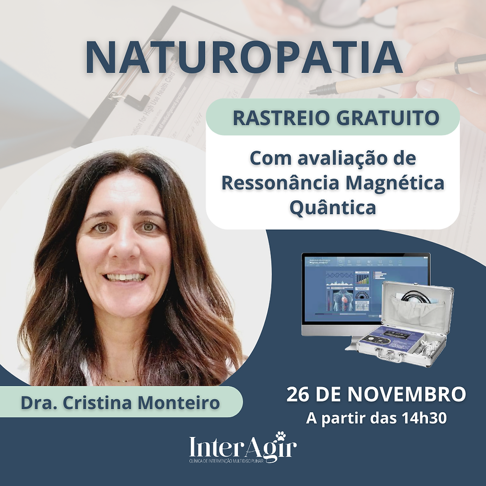 Naturopatia - Rastreio Gratuito