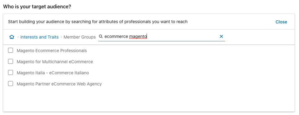 LinkedIn_Magento_ecommerce_professional_group