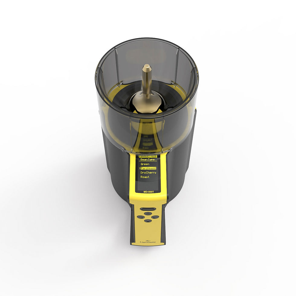 الصورة المصغرة: Green coffee moisture analyzer.