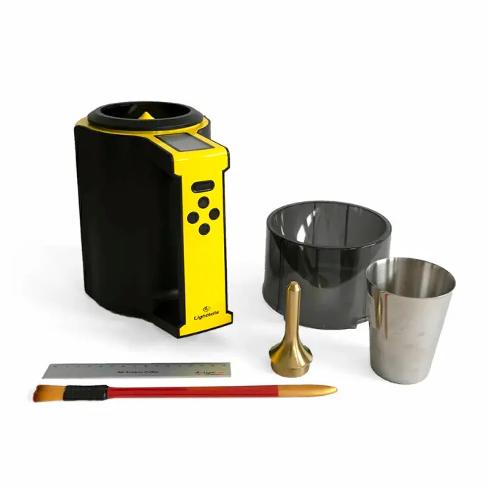 الصورة المصغرة: Green coffee moisture analyzer.