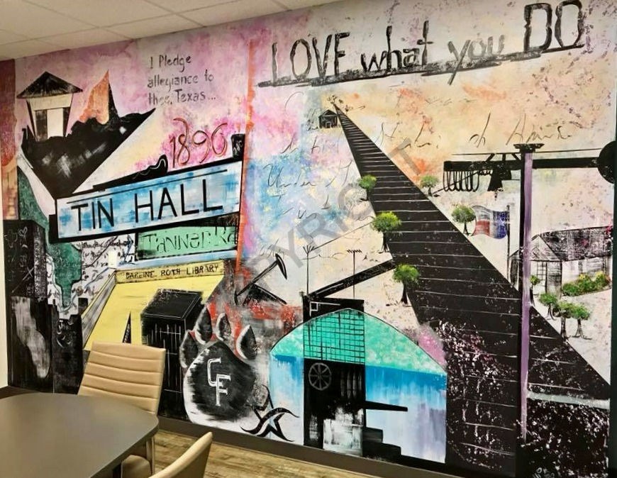 The Work Well Graffiti Art