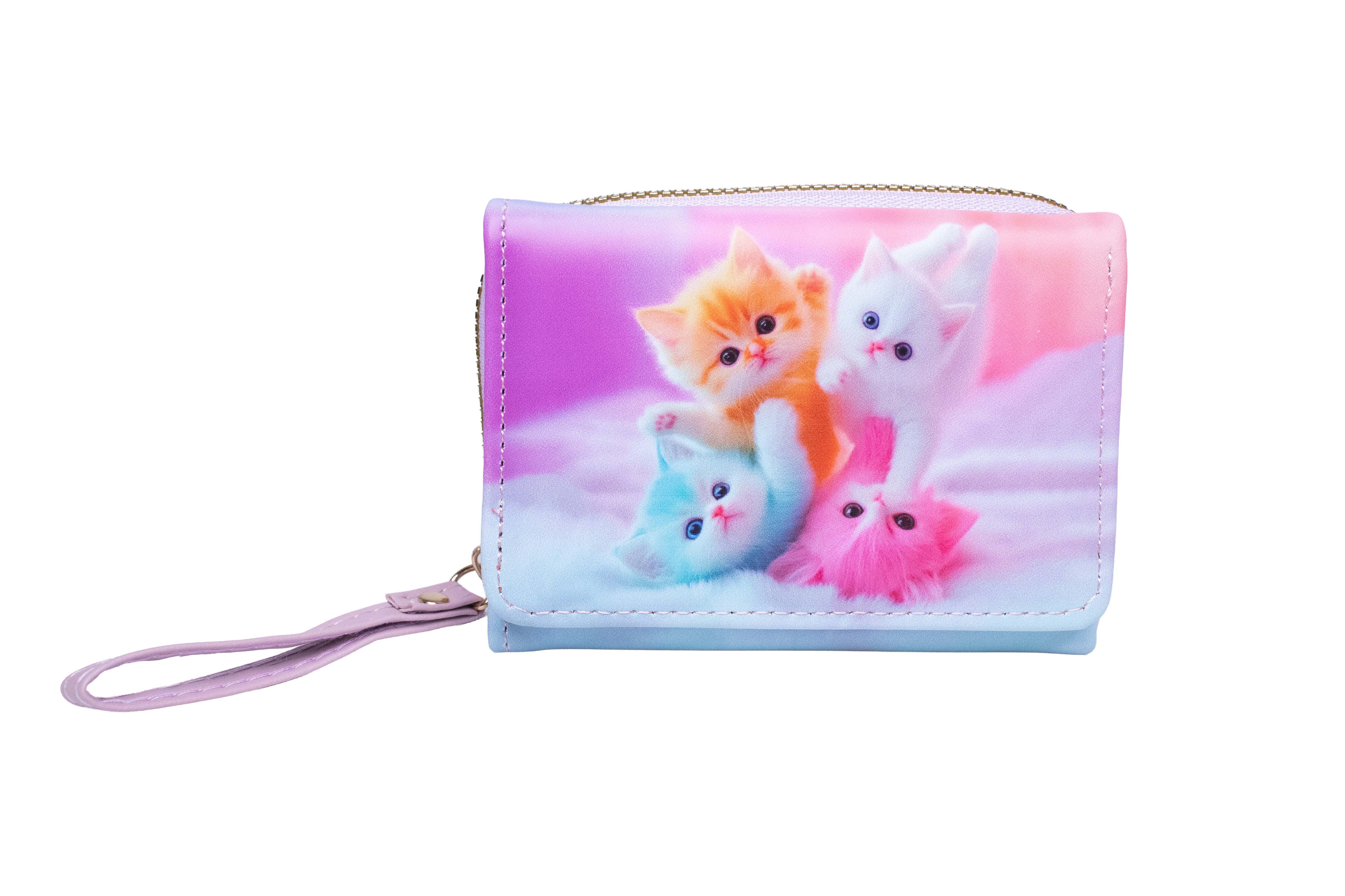 Cartera Gatitos con broche