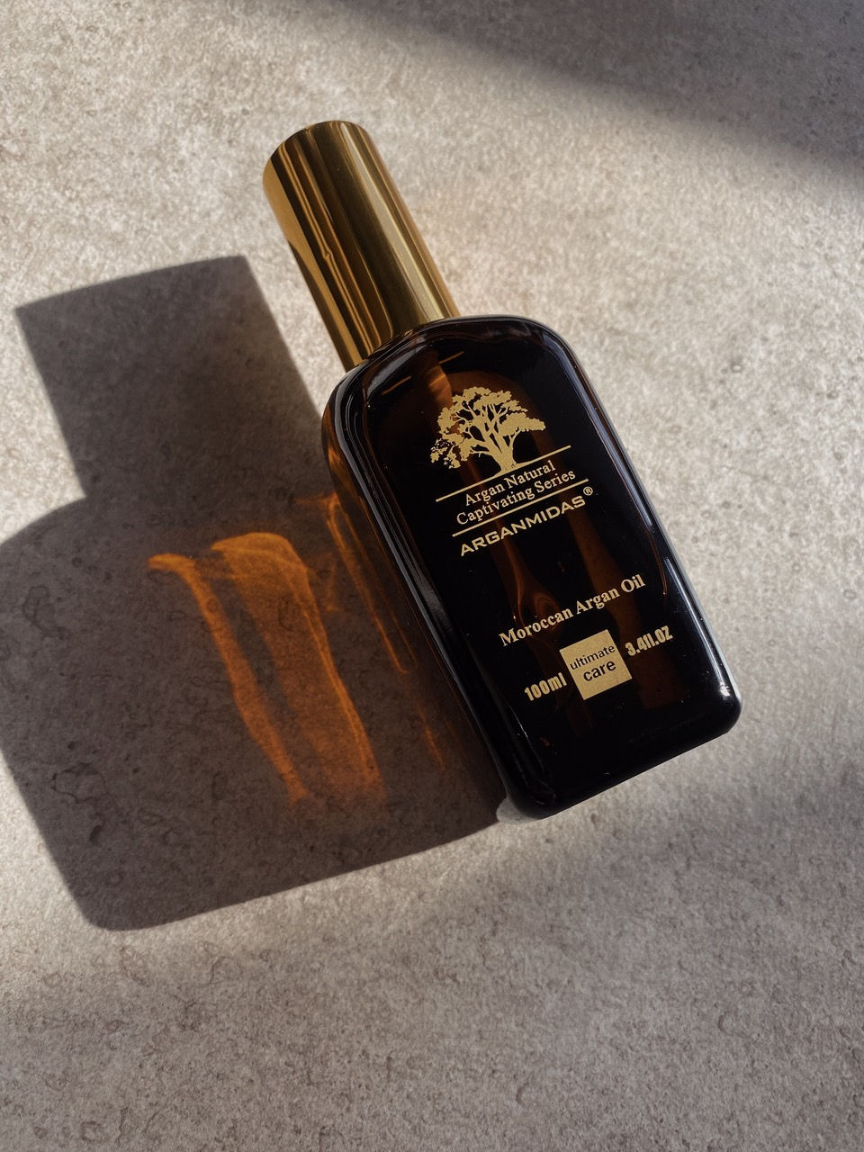 Arganmidas Moroccan Argan Oil serum 100ml front white