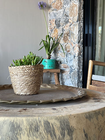 view of internal objects in teh villa