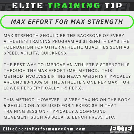 Elite Coaching 🔑 TRAINING TIP