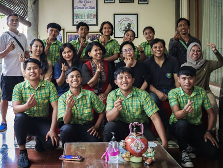 Sharing Ban village issues with Bali Sruti