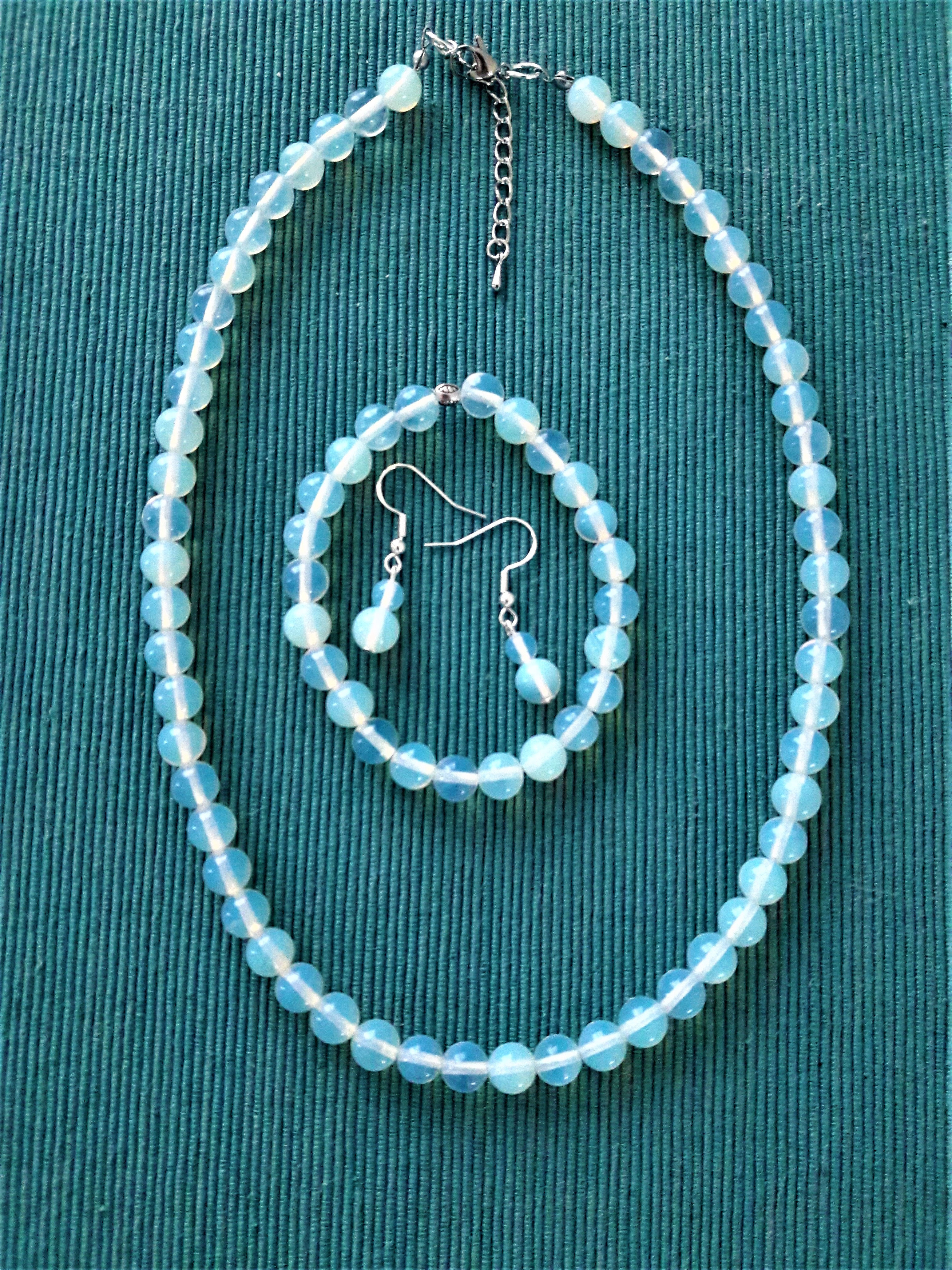 Parure pierres de lune naturelles