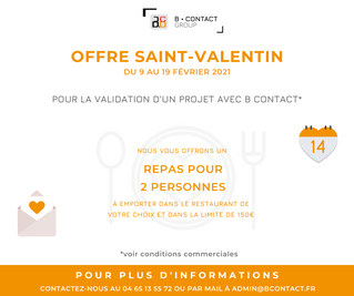 Offre Saint-Valentin