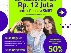 Peluang Beasiswa STDI Bandung: Potongan Rp 12 Juta untuk Peserta SNBT, Daftar Sekarang!