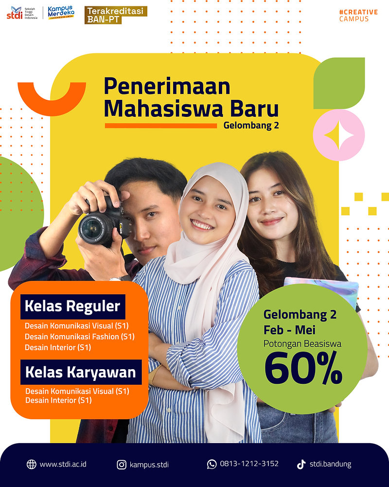 Penerimaan Mahasiswa Baru Sekolah Tinggi Desain Indonesia Stdi Penerimaan Mahasiswa Baru Sekolah Tinggi Desain Indonesia Stdi