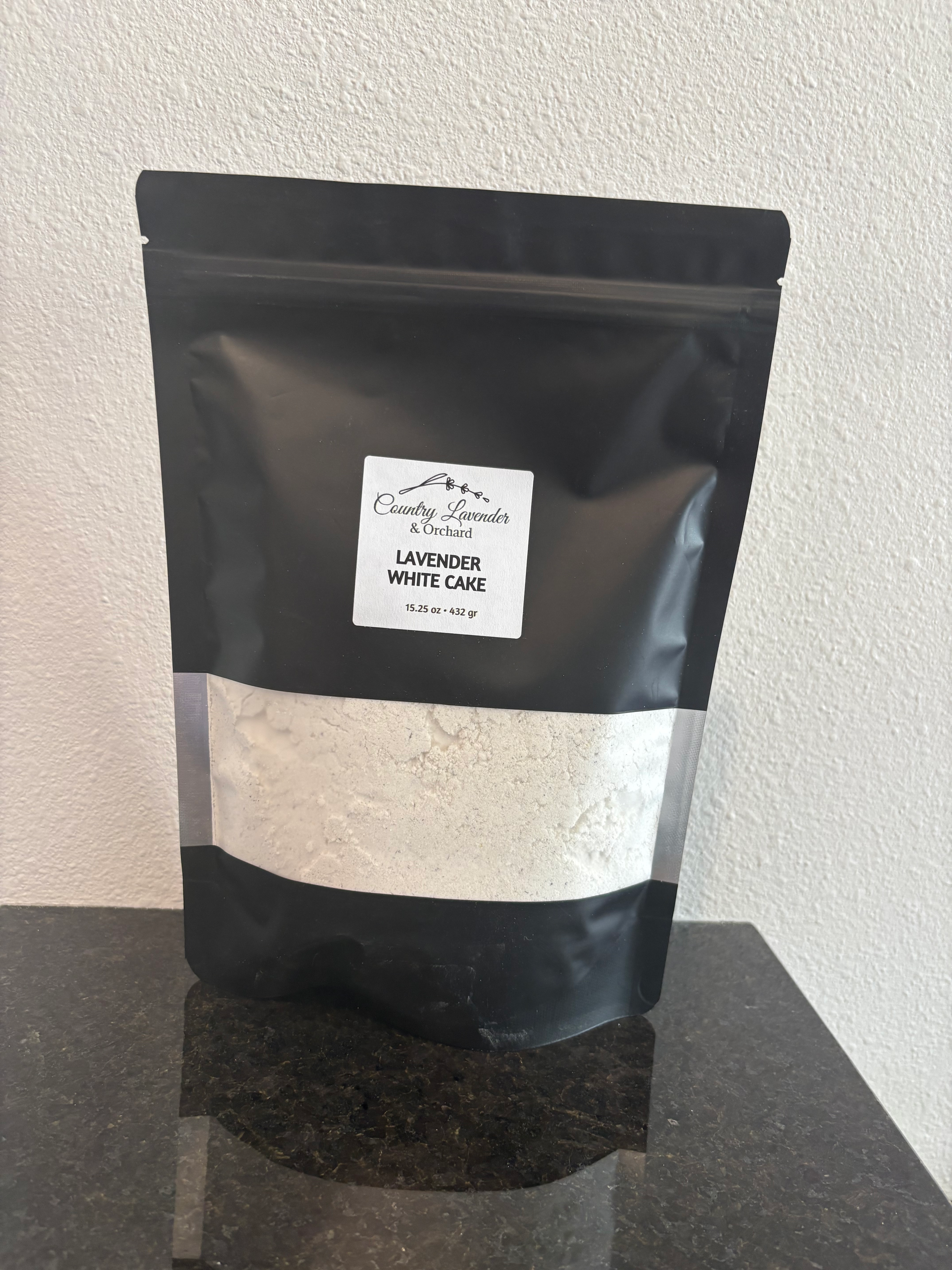 Lavender White Cake Mix