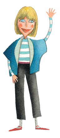 Isabella Sciarretta saluta