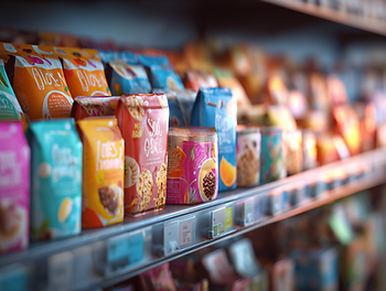 Supermarket shelf