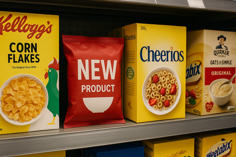 cornflakes and new products