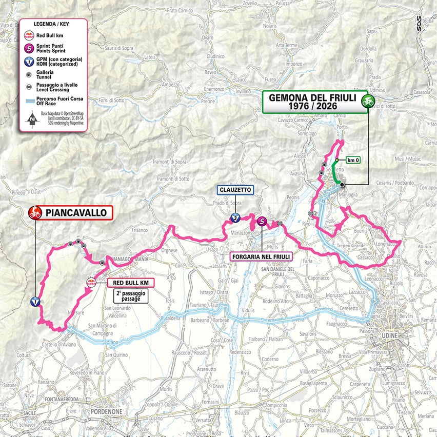 Plan étape 20 Giro 2026