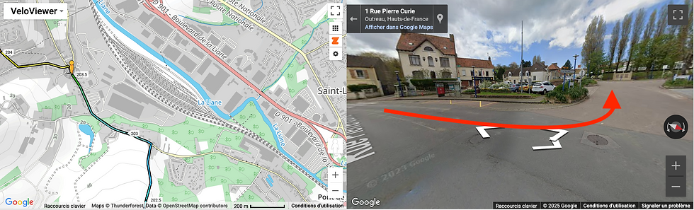 pied Outreau étape 2 Tour de France 2025
