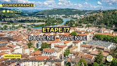 Tour de France 2025 - Etape 17 : Parcours, profil et favoris à Valence
