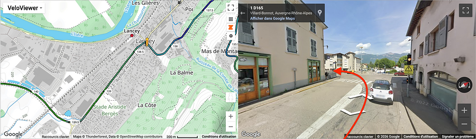 bas descente étape 1 Tour Auvergne Rhône Alpes
