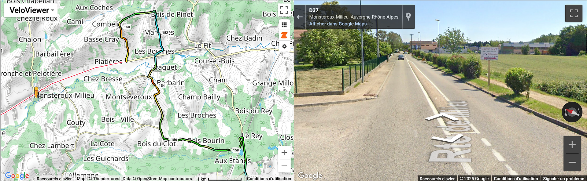 terre-plein étape 5 Paris-Nice 2025