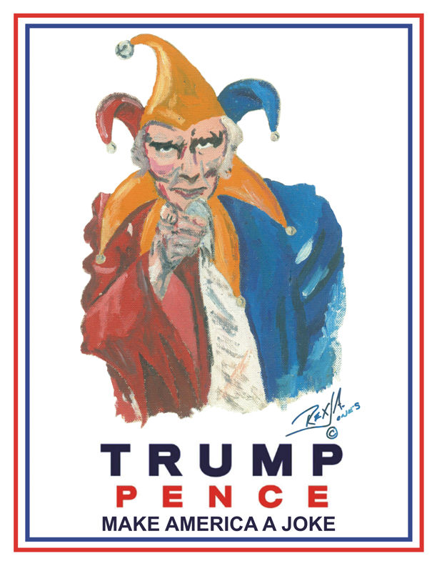 Trump Pence Make America a Joke