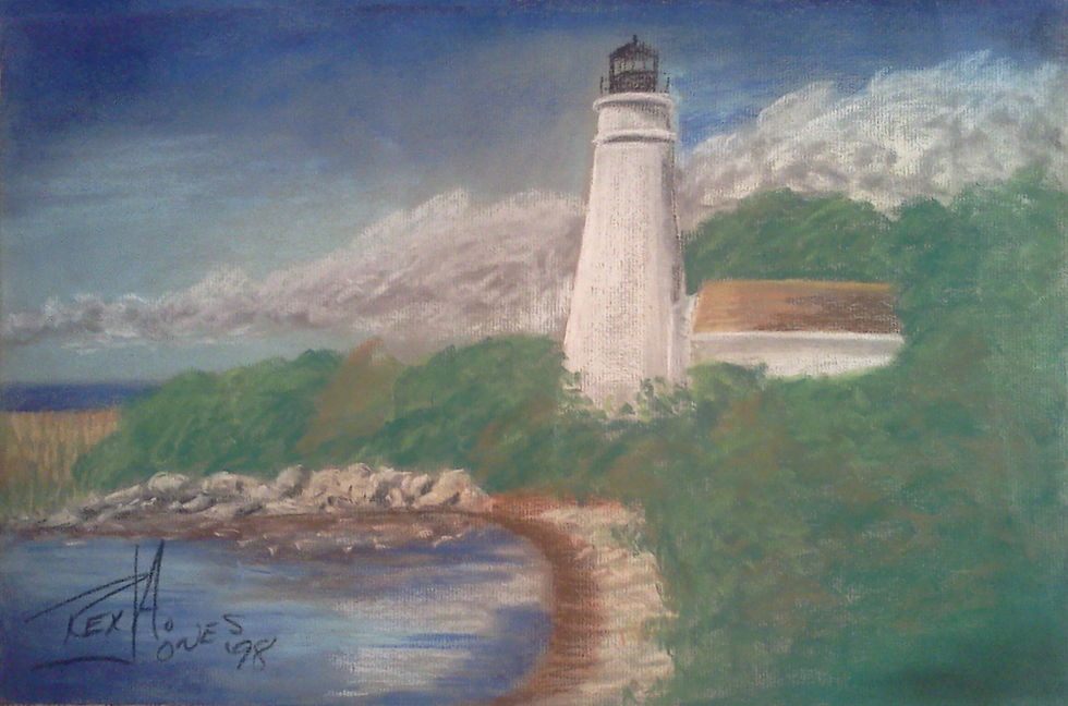 Lighthouse (available on Etsy)