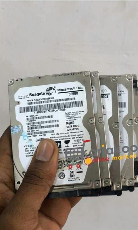 Thumbnail: Hard drive 500 GB 