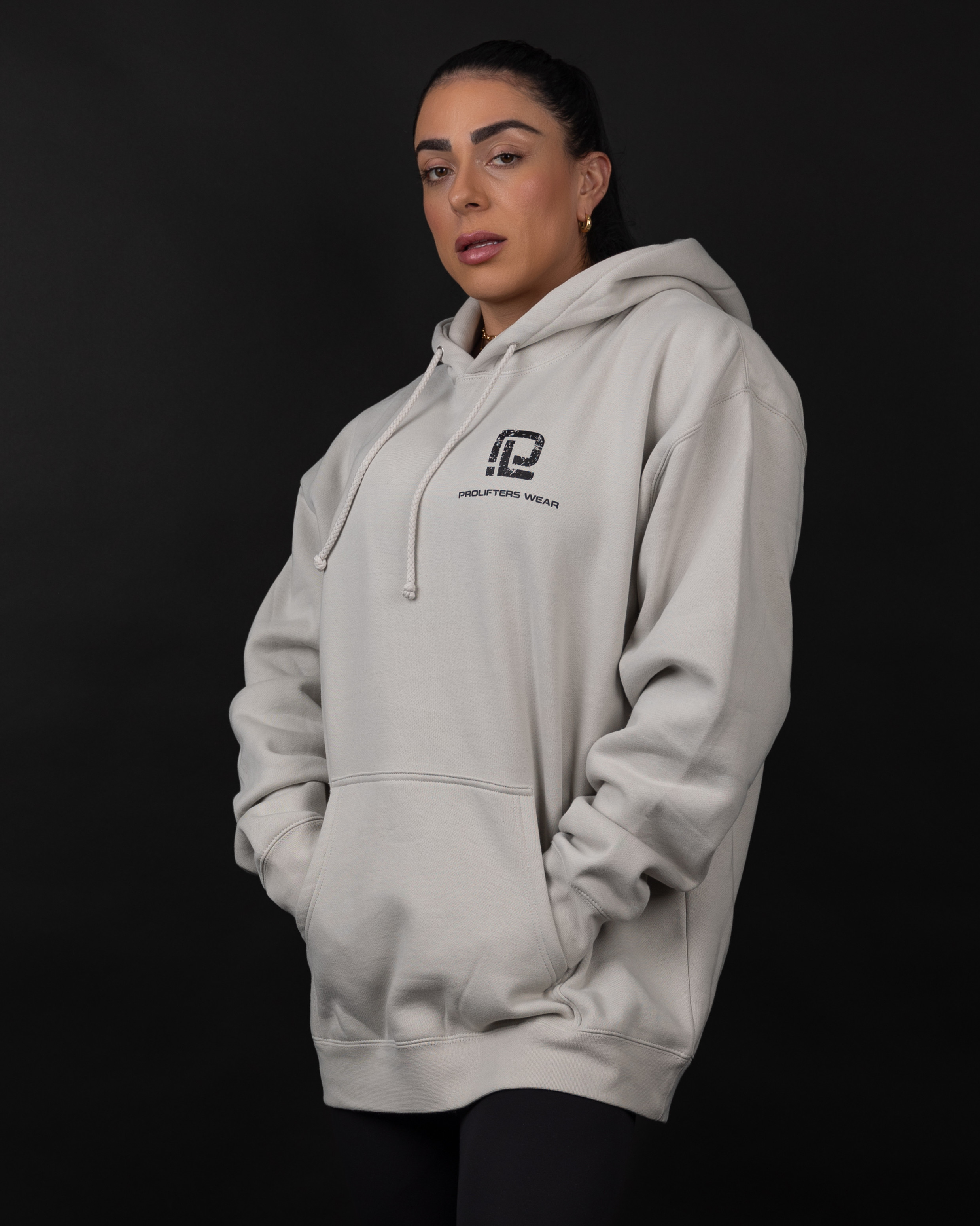 'Reborn to Prevail" Gray unisex hoodie