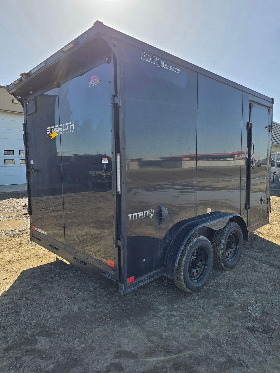 Thumbnail: Stealth Titan *** 7.5x12 *** Black-Out Trim Pkg !