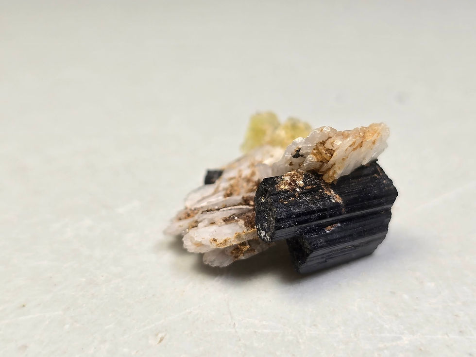 Thumbnail: Albite, Leucophanite, Aegrine 