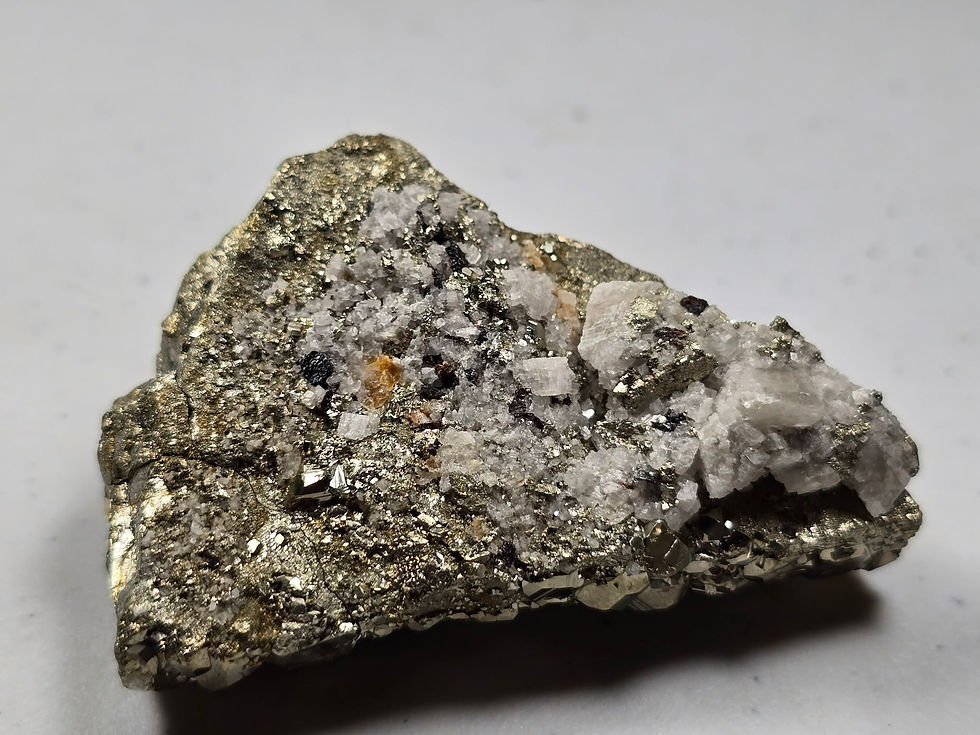Thumbnail: Pyrite, Dolomite 