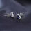 Thumbnail: SILVER 925 JEWELLERY SET WITH BLUE SAPPHIRE SET