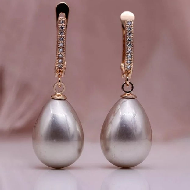 Thumbnail: GOLD PLATED EARRINGS