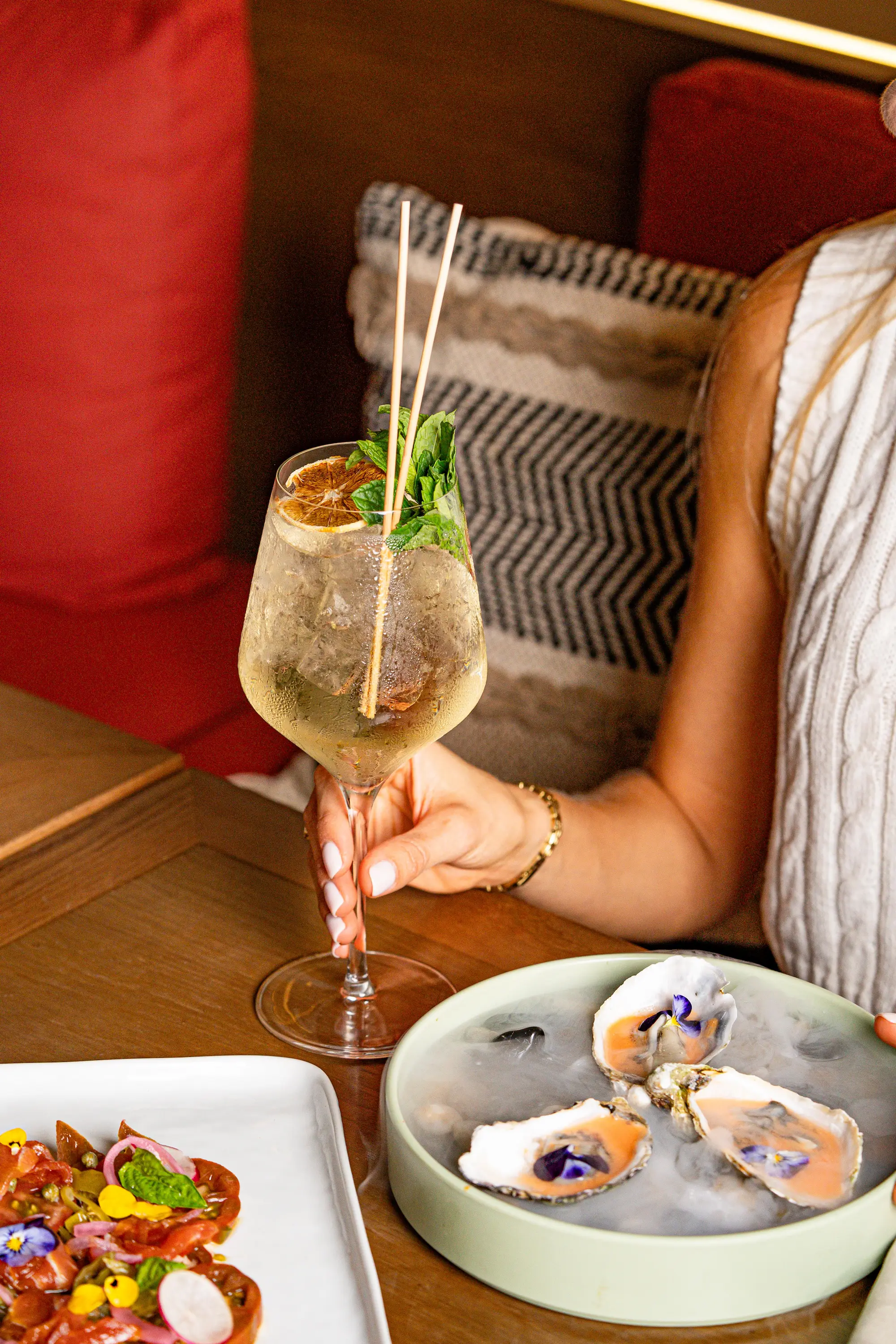 Half-price signature cocktails Social Hour