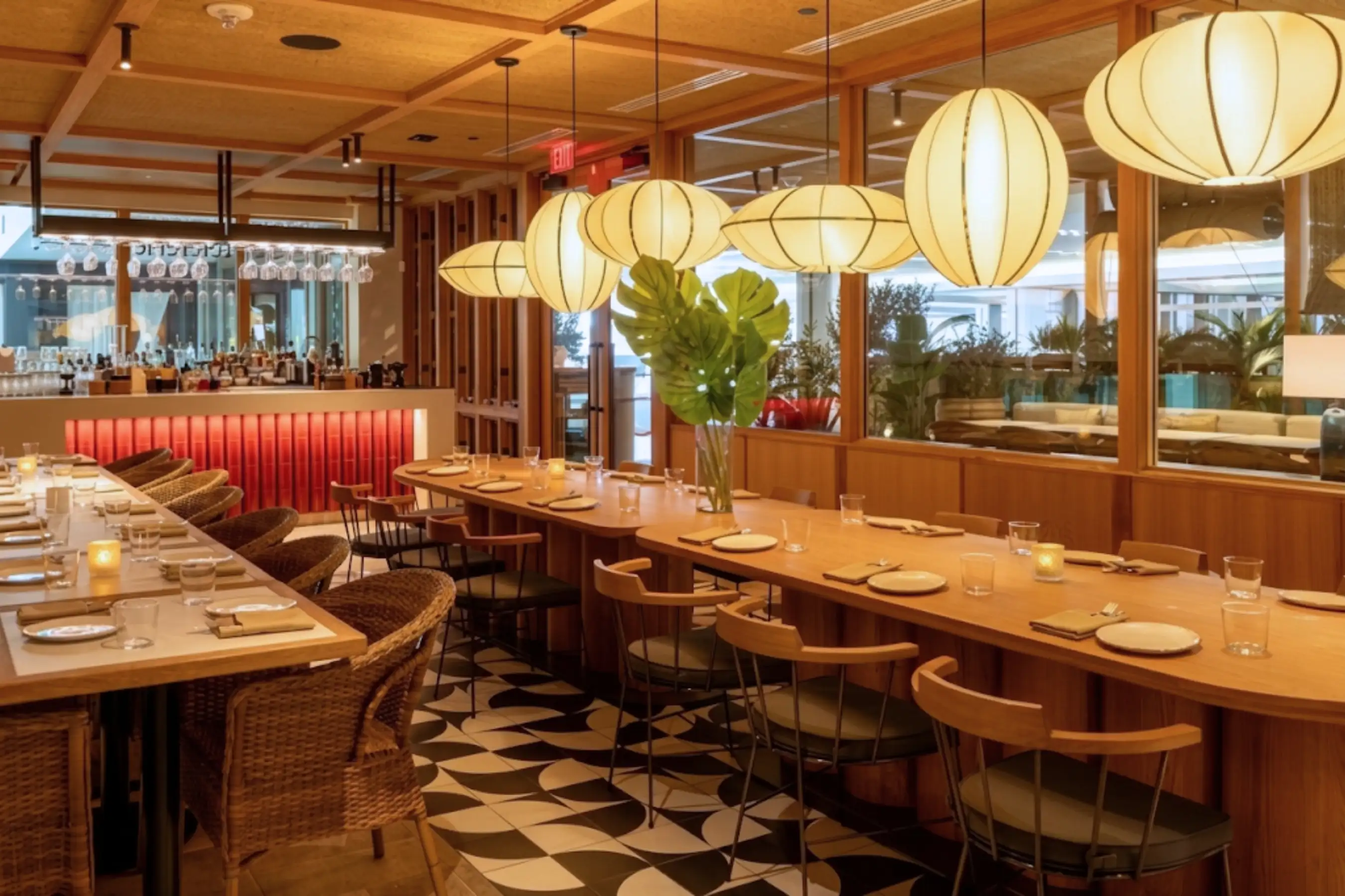 Telefèric Barcelona Scottsdale dining room interior
