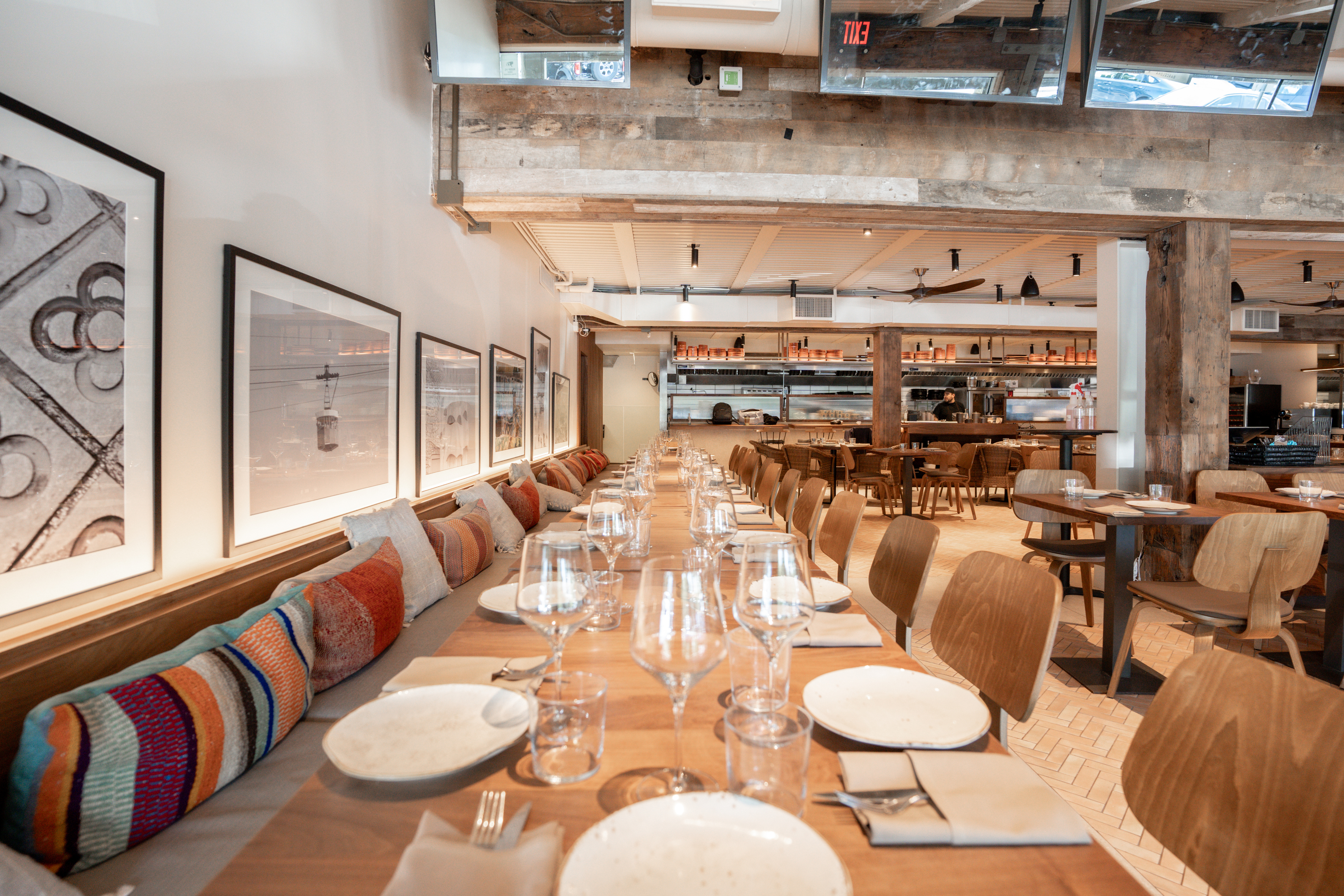 Dishes at Telefèric Barcelona Palo Alto