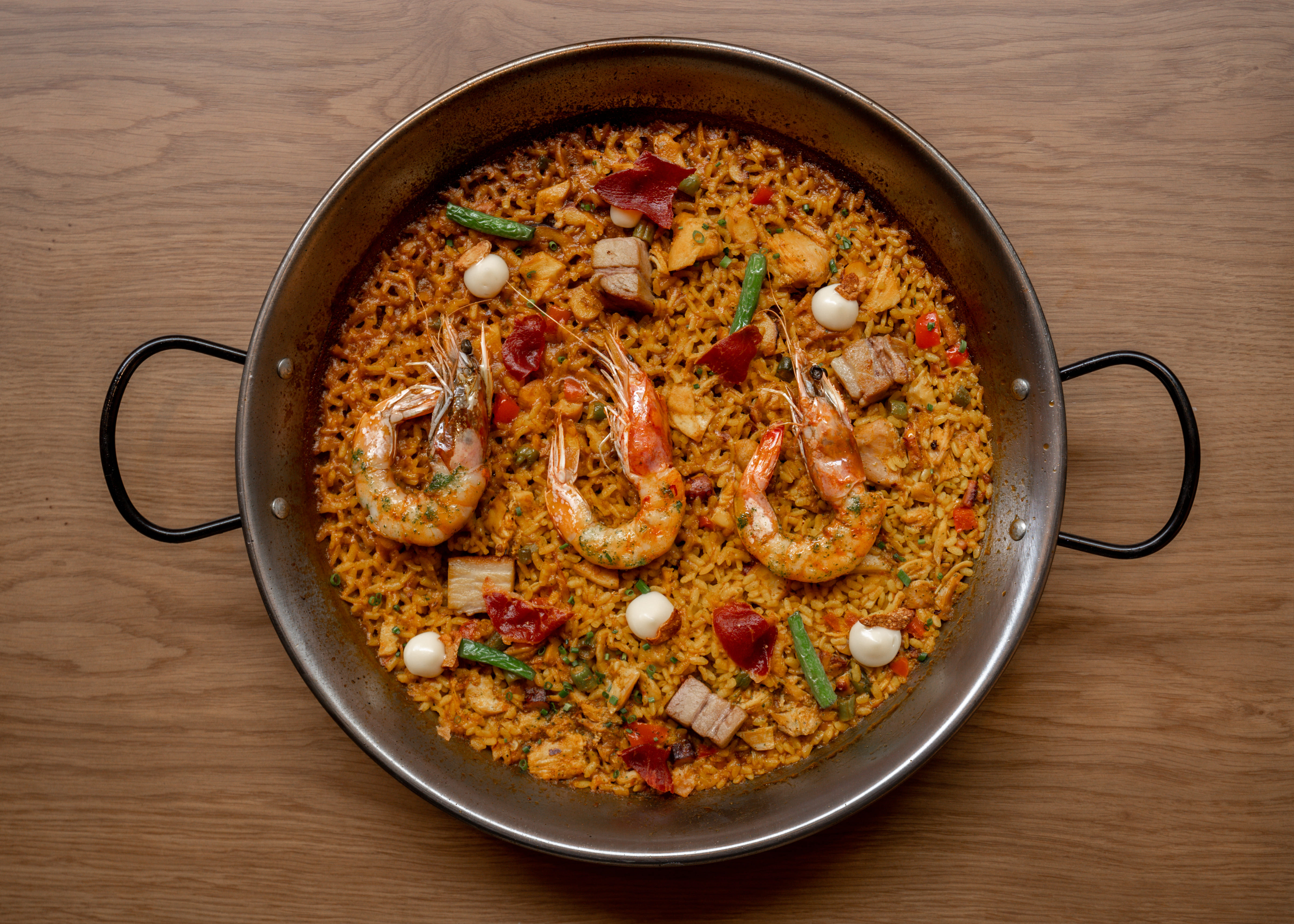 Paella at Telefèric Barcelona Palo Alto