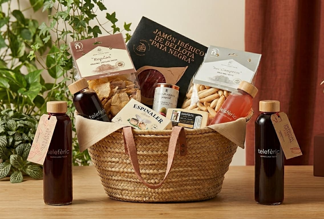 Spanish gift baskets from Telefèric