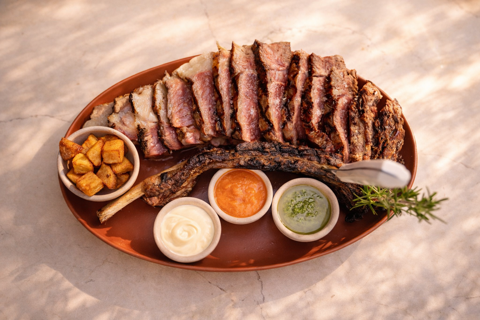 Spanish cuisine at Telefèric Barcelona Palo Alto