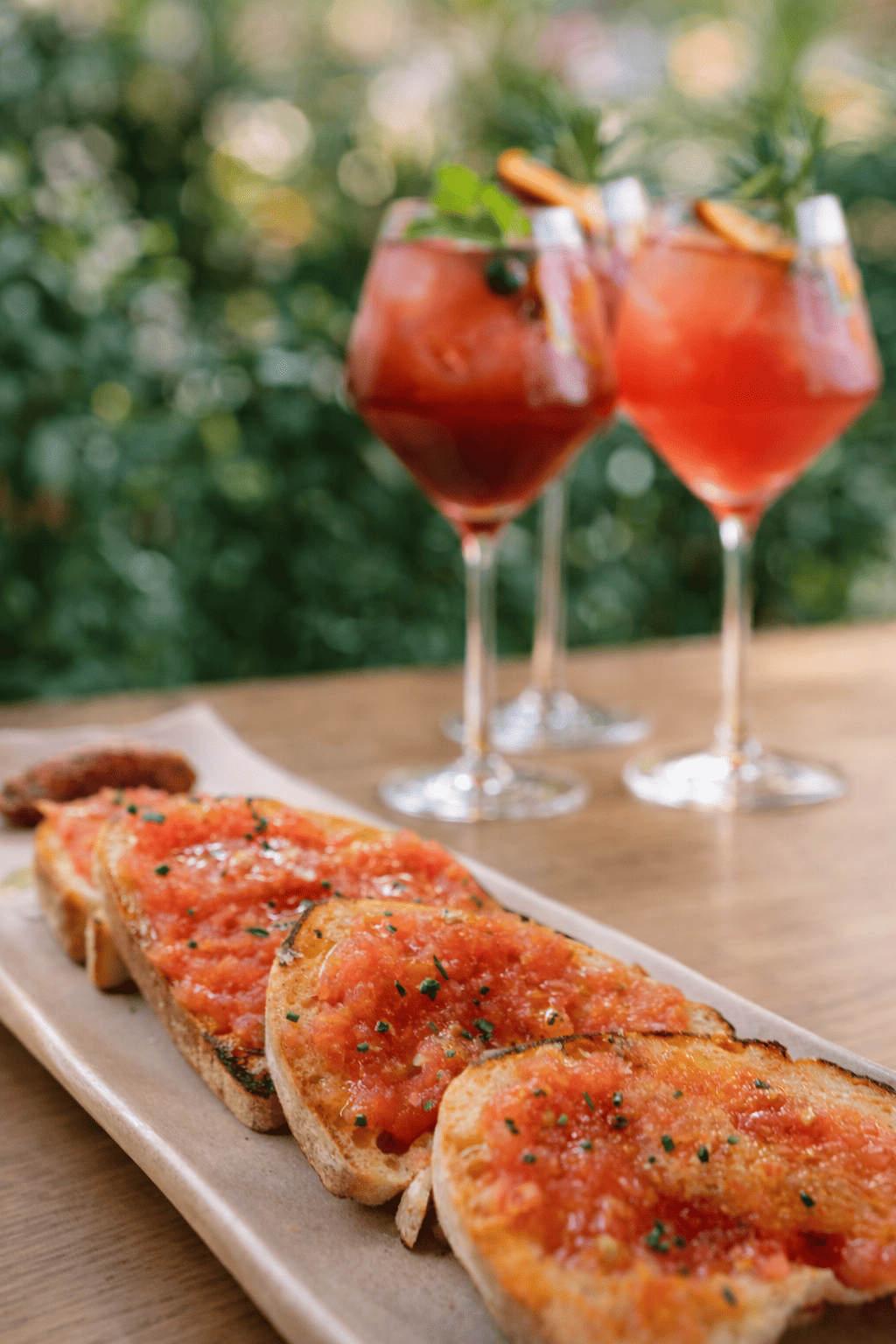 Pan con Tomate