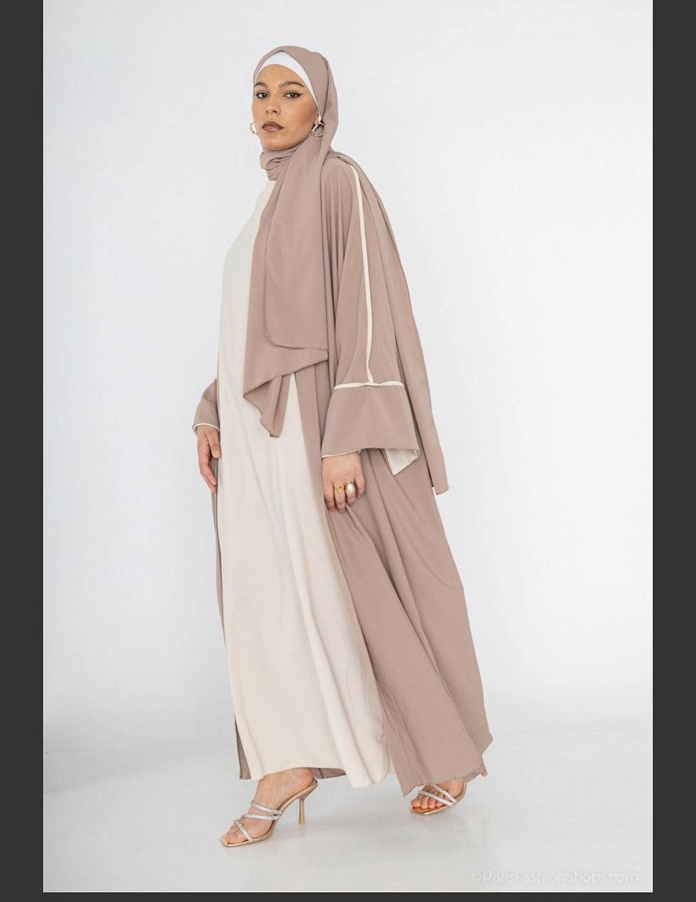 Thumbnail: AYA Kimono with Two-Piece Silk 
