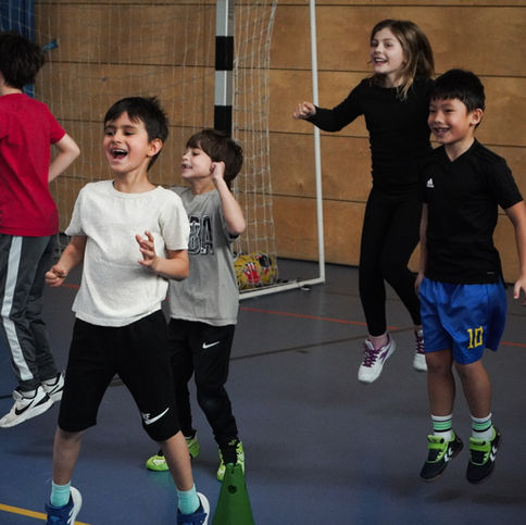 Bild einer Sport AG an einer Schule