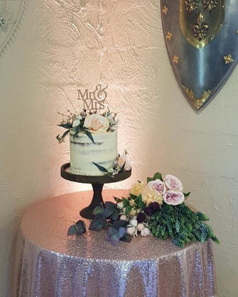 Semi Naked Wedding Cakes by Cakes by Buds n' Roses, Winner of the 2021 Yarra Ranges Bridal