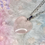 Thumbnail: Rose Quartz Heart Pendant with Chain